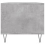 Mesa de centro madera contrachapada gris hormigón 90x49x45 cm en Mesas de centro | Comprar online en Foru.es