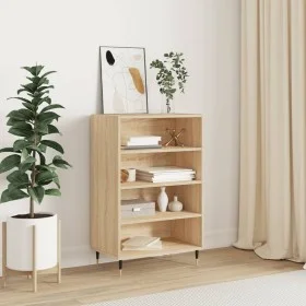Aparador alto madera de ingeniería roble Sonoma 57x35x90 cm de vidaXL, Aparadores - Ref: Foro24-827223, Precio: 54,91 €, Desc...