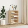 Aparador alto madera de ingeniería roble Sonoma 57x35x90 cm de vidaXL, Aparadores - Ref: Foro24-827223, Precio: 54,91 €, Desc...