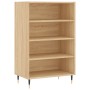 Aparador alto madera de ingeniería roble Sonoma 57x35x90 cm de vidaXL, Aparadores - Ref: Foro24-827223, Precio: 55,87 €, Desc...