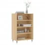 Aparador alto madera de ingeniería roble Sonoma 57x35x90 cm de vidaXL, Aparadores - Ref: Foro24-827223, Precio: 54,91 €, Desc...