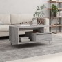Mesa de centro madera contrachapada gris Sonoma 90x49x45 cm en Mesas de centro | Comprar online en Foru.es