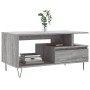 Mesa de centro madera contrachapada gris Sonoma 90x49x45 cm en Mesas de centro | Comprar online en Foru.es