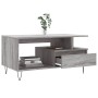 Mesa de centro madera contrachapada gris Sonoma 90x49x45 cm en Mesas de centro | Comprar online en Foru.es