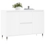 Aparador de madera de ingeniería blanco 104x35x70 cm de vidaXL, Aparadores - Ref: Foro24-827196, Precio: 87,97 €, Descuento: %