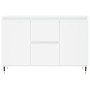 Aparador de madera de ingeniería blanco 104x35x70 cm de vidaXL, Aparadores - Ref: Foro24-827196, Precio: 87,97 €, Descuento: %