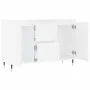 Aparador de madera de ingeniería blanco 104x35x70 cm de vidaXL, Aparadores - Ref: Foro24-827196, Precio: 91,15 €, Descuento: %