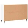 Aparador de madera de ingeniería blanco 104x35x70 cm de vidaXL, Aparadores - Ref: Foro24-827196, Precio: 91,15 €, Descuento: %