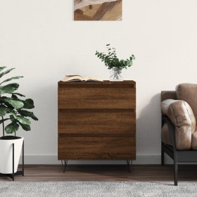 Aparador madera contrachapada marrón roble 60x35x70 cm de vidaXL, Aparadores - Ref: Foro24-827187, Precio: 67,71 €, Descuento: %