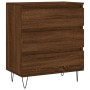 Aparador madera contrachapada marrón roble 60x35x70 cm de vidaXL, Aparadores - Ref: Foro24-827187, Precio: 67,71 €, Descuento: %