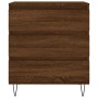 Aparador madera contrachapada marrón roble 60x35x70 cm de vidaXL, Aparadores - Ref: Foro24-827187, Precio: 67,71 €, Descuento: %