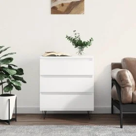 Aparador de madera contrachapada blanco 60x35x70 cm de vidaXL, Aparadores - Ref: Foro24-827180, Precio: 71,41 €, Descuento: %