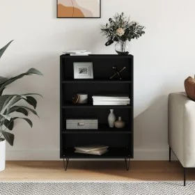 Aparador alto madera de ingeniería negro 57x35x90 cm de vidaXL, Aparadores - Ref: Foro24-827229, Precio: 55,24 €, Descuento: %