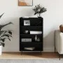 Aparador alto madera de ingeniería negro 57x35x90 cm de vidaXL, Aparadores - Ref: Foro24-827229, Precio: 55,24 €, Descuento: %