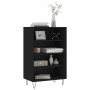 Aparador alto madera de ingeniería negro 57x35x90 cm de vidaXL, Aparadores - Ref: Foro24-827229, Precio: 55,82 €, Descuento: %