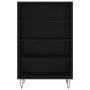 Aparador alto madera de ingeniería negro 57x35x90 cm de vidaXL, Aparadores - Ref: Foro24-827229, Precio: 55,24 €, Descuento: %