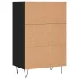 Aparador alto madera de ingeniería negro 57x35x90 cm de vidaXL, Aparadores - Ref: Foro24-827229, Precio: 55,24 €, Descuento: %