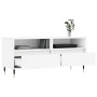 Mueble para TV madera contrachapada blanco 100x34,5x44,5 cm en Muebles TV | Comprar online en Foru.es