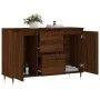 Aparador de madera de ingeniería marrón roble 104x35x70 cm de vidaXL, Aparadores - Ref: Foro24-827203, Precio: 99,51 €, Descu...