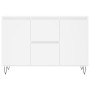 Aparador de madera de ingeniería blanco 104x35x70 cm de vidaXL, Aparadores - Ref: Foro24-827204, Precio: 94,05 €, Descuento: %