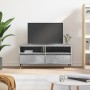 Mueble de TV madera contrachapada gris hormigón 100x34,5x44,5cm en Muebles TV | Comprar online en Foru.es