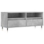 Mueble de TV madera contrachapada gris hormigón 100x34,5x44,5cm en Muebles TV | Comprar online en Foru.es