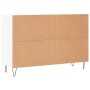 Aparador de madera de ingeniería blanco 104x35x70 cm de vidaXL, Aparadores - Ref: Foro24-827204, Precio: 94,05 €, Descuento: %