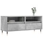 Mueble de TV madera contrachapada gris hormigón 100x34,5x44,5cm en Muebles TV | Comprar online en Foru.es