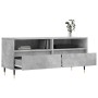 Mueble de TV madera contrachapada gris hormigón 100x34,5x44,5cm en Muebles TV | Comprar online en Foru.es