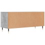 Mueble de TV madera contrachapada gris hormigón 100x34,5x44,5cm en Muebles TV | Comprar online en Foru.es