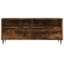 Mueble de TV madera contrachapada roble ahumado 100x34,5x44,5cm en Muebles TV | Comprar online en Foru.es