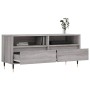 Mueble de TV madera contrachapada gris Sonoma 100x34,5x44,5 cm en Muebles TV | Comprar online en Foru.es