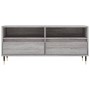 Mueble de TV madera contrachapada gris Sonoma 100x34,5x44,5 cm en Muebles TV | Comprar online en Foru.es