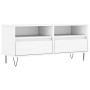 Mueble para TV madera contrachapada blanco 100x34,5x44,5 cm en Muebles TV | Comprar online en Foru.es