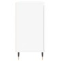 Aparador de madera de ingeniería blanco brillante 104x35x70 cm de vidaXL, Aparadores - Ref: Foro24-827198, Precio: 107,46 €, ...