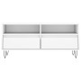 Mueble para TV madera contrachapada blanco 100x34,5x44,5 cm en Muebles TV | Comprar online en Foru.es