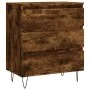 Smoked oak plywood sideboard 60x35x70 cm by vidaXL, Sideboards - Ref: Foro24-827185, Price: 57,81 €, Discount: %