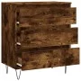 Smoked oak plywood sideboard 60x35x70 cm by vidaXL, Sideboards - Ref: Foro24-827185, Price: 57,81 €, Discount: %