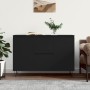 Aparador de madera de ingeniería negro 104x35x70 cm de vidaXL, Aparadores - Ref: Foro24-827205, Precio: 111,30 €, Descuento: %