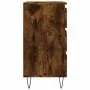 Smoked oak plywood sideboard 60x35x70 cm by vidaXL, Sideboards - Ref: Foro24-827185, Price: 57,81 €, Discount: %