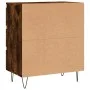 Smoked oak plywood sideboard 60x35x70 cm by vidaXL, Sideboards - Ref: Foro24-827185, Price: 57,81 €, Discount: %