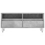Mueble de TV madera contrachapada gris hormigón 100x34,5x44,5cm en Muebles TV | Comprar online en Foru.es