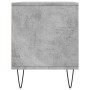 Mueble de TV madera contrachapada gris hormigón 100x34,5x44,5cm en Muebles TV | Comprar online en Foru.es