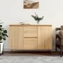 Aparador de madera de ingeniería roble Sonoma 104x35x70 cm de vidaXL, Aparadores - Ref: Foro24-827207, Precio: 91,04 €, Descu...