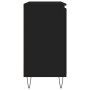 Aparador de madera de ingeniería negro 104x35x70 cm de vidaXL, Aparadores - Ref: Foro24-827205, Precio: 111,30 €, Descuento: %