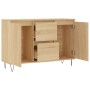 Aparador de madera de ingeniería roble Sonoma 104x35x70 cm de vidaXL, Aparadores - Ref: Foro24-827207, Precio: 92,37 €, Descu...