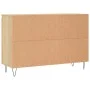 Aparador de madera de ingeniería roble Sonoma 104x35x70 cm de vidaXL, Aparadores - Ref: Foro24-827207, Precio: 91,04 €, Descu...