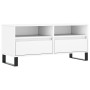 Mueble para TV madera contrachapada blanco 100x34,5x44,5 cm en Muebles TV | Comprar online en Foru.es