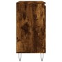 Aparador de madera de ingeniería roble ahumado 104x35x70 cm de vidaXL, Aparadores - Ref: Foro24-827209, Precio: 86,38 €, Desc...