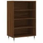 Aparador alto madera de ingeniería marrón roble 57x35x90 cm de vidaXL, Aparadores - Ref: Foro24-827227, Precio: 69,71 €, Desc...